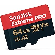 SanDisk - サンディスク エクストリームプロ 64GB 新品 sdカード  SD Amazon.com: SanDisk 64GB Extreme PRO microSDXC Card + SD